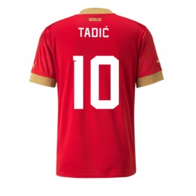Goedkope Servië Dusan Tadic 10 Thuisshirt World Cup 2022